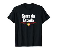 Serra da Estrela Portogallo bandiera invernale Souvenir Maglietta