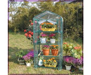 Serra Da Giardino Balcone Terrazza Orto Miniserra 4 Piani 69x49x158h