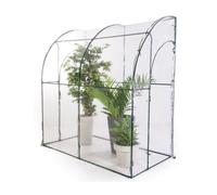 SERRA DA GIARDINO A PARETE BALCONE TELO PIANTE FIORI 2 PORTE 100x200x215cm