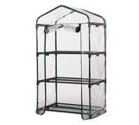 Serra da giardino in PVC, mini copertura per piante per esterni/interni, serra portatile per uso domestico, copertura protettiva da giardino per piantine, leggera per balcone e patio