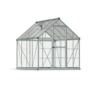 Canopia Hybrid Serra Da Giardino in Policarbonato 126X185X208 cm Argento