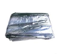 Serra da giardino per esterni trasparente, copertura in PVC per conservazione del calore, struttura senza fondo per aiuole e piante, protezione dalla polvere, per coltivare verdure e fiori, 1,2 m