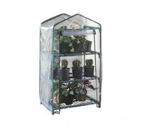 SERRA DA GIARDINO VERDEMAX "AZALEA" CON 3 RIPIANI E RUOTE 70X50X131 CM