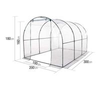 SERRA DA ORTO TUNNEL MINISERRA 200x300xh180cm PVC FILTRO UV