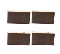 Serra di divano a letti in legno Piedi di divano per mobili a forma di gamba per comò a forma di l, gambe di divano in legno Piedi mobili sostitutivi, gambe per comò gambe (b-in una linea 8 cm)