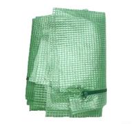 Serra in PVC trasparente per proteggere le piante, protegge dalle intemperie, per piccoli terrazzi e giardini (verde)