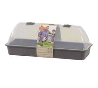 Serra Maxi-Grow 54x20x21,5 CM Antracite Mini Giardinaggio Anzuchtstation