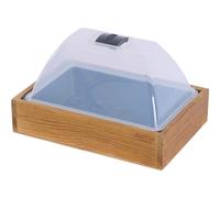 Serra Mini Serra Anzuchthaus Midi Legno Con Klimahaube Queltabs