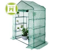 SERRA PER PIANTE A CASETTA 8 PIANI 143X73X195H CM