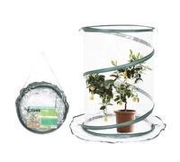 Serra pop-up - Mini per interni ed esterni, tenda portatile per piante, copertura trasparente da giardino, piccola serra per piantine, erbe, fiori, patio, balcone, uso quotidiano, protezione