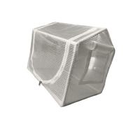 Serra trasparente a sei facce per piantine Difensore piante multiuso con resistenti materiali in PVC Riparo per piante assemblaggio senza attrezzi