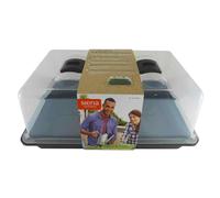 Serra Uni-Grow 38x24x18cm Antracite Mini Giardinaggio Anzuchtstation Nuovo