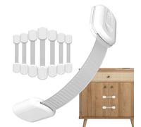 Serramenti di Sicurezza per Ante - Blocco Antiapertura Sicurezza Infantile,Chiusura Sicura per Frigo Congelatore Forno Armadio Cucina Dispensa Mobile