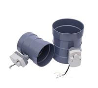 Serranda dell'aria Valvola di regolazione dell'aria elettrica con diametro di 110-310 mm, valvola motorizzata for condotti dell'aria con attuatore da 220 V for ventilazione HVAC(Diam 200mm)