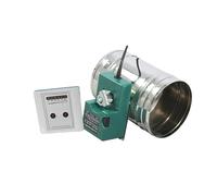 Serranda dell'aria Valvola elettrica motorizzata for serranda aria con attuatore intelligente for serranda aria 60S da 16 Nm, regolatore a 5 posizioni e interruttore angolare 220 V(80mm)