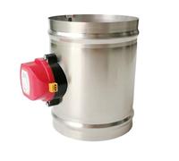 Serranda elettrica 'aria da 150 mm 220 V, valvola elettrica 'aria utilizzata for la ventilazione dei tubi dei condotti o for il di aria condizionata(DC12V)
