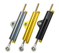 Serranda sterzo regolabile compatibile con yzf r1 mt10 yzf r1m zx6r adatta a vario scoopy mio jupiter vixion motocicli(Zng-DK-giallo-260mm)
