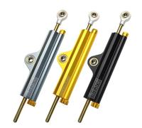 Serranda sterzo regolabile compatibile con yzf r1 mt10 yzf r1m zx6r adatta a vario scoopy mio jupiter vixion motocicli(Zng-DK-Black-260mm)
