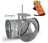 Serranda taratura aria 3 vie motorizzata con Belimo CM230-L