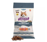 Serrano Snacks Cat Anti Hairball per gatti - salmone, tonno 50 g