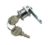 Serratura a camma con 2 chiavi 5 pezzi di coda for cassetta postale, cassetto, armadietto, porta, lunghezza chiave 16-35 mm(Key Different X 25mm)