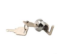 Serratura a camma di codifica sicura con clip rapida per cassetto dei contanti, armadio in metallo, serratura per scatola da volo, compatibile con cassetti POS, armadietti e cassette degli attrezzi (B