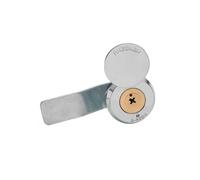 Serratura a camma for armadio con cappuccio 2 chiavi a croce tubolari for porta della cassetta esterna Cassetta postale Hardware industriale(B)