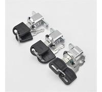 Serratura a camma in lega con chiavi per la sicurezza di cassette degli attrezzi, armadietti e cassetti, finitura cromata con rotazione di 160 gradi e robusto meccanismo di chiusura per armadio per