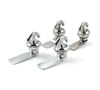 Serratura a camma, MS715 Serratura a camma for cassetti in lega di zinco argento 18 mm(Aluminium Alloy)