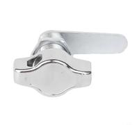 Serratura a camma per mobili con design senza chiave in lega di zinco con bloccaggio meccanico per una maggiore sicurezza e un facile funzionamento (30 mm)