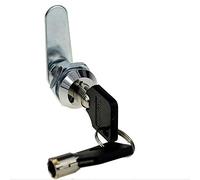 Serratura a camma, serratura di sicurezza for cassetta postale, a 3 pezzi Cassetto a tubolare con chiave for porta Cassetta Armadietto degli attrezzi Mobili fai da te Hardward Ruota 90-180 gradi