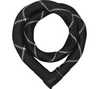 Abus Iven 8210 Chain Lock Nero 110 cm Black / White