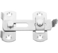 Serratura a catenaccio, Chiusura scorrevole for porta Fibbia for in acciaio inossidabile Serratura di sicurezza for for curva ad angolo retto Finitura spazzolata Asta chiusura Bullone for e finestra