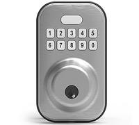 Serratura a catenaccio con tastiera elettronica e blocco automatico, 29 codici utente personalizzabili, avviso di batteria scarica, serratura codice digitale for porta anteriore