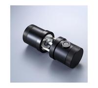 Serratura a catenaccio intelligente con impronta digitale Bluetooth, senza chiave, con pomello rotondo, elettrica digitale, con sblocco tramite chiave/codice ,Resistente alle intemperie(Noir)