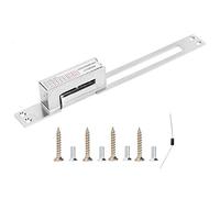 Serratura a catodo per accesso elettrico a porta in acciaio inossidabile 12 V CC, serratura per porte di sicurezza per casa e ufficio, installazione integrata con compatibilità