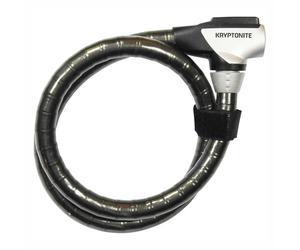 Serratura a cavo con chiave Kryptonite Kryptoflex Noir