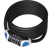 Serratura a cavo di sicurezza 3 XLC Ronald Biggs III LO-L11 Noir 12/1850 mm