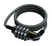Serratura a cavo Onguard Terrier Combo 4 120 Cm X 6 Mm Noir