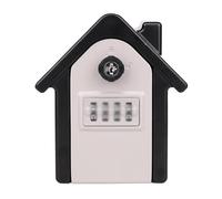 Serratura a chiave, con serratura a combinazione a 4 cifre, la migliore cassaforte resistente alle intemperie per esterni, per interni, casa, ufficio, garage, scuola, palestra (Yellow)