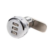 Serratura A Cilindro Combinazione Codice 3 Cifre, Lucchetto Per Cassetto Cassettiera Scrivania Postale Armadietto Armadio Cucina Guardaroba Camma Cassetti Rotante Dell'Armadio Scatola Ufficio Cassetta