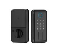 Serratura A Cilindro Elettronica per Porta con Controllo Remoto WIFI Tuya con Chiavi e Impronta Digitale Serratura Elettronica per Interni