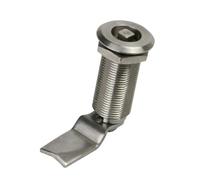 Serratura a cilindro in acciaio inossidabile MS705-50, serratura triangolare estesa in acciaio inossidabile, serratura a quattro angoli, 1 pezzo(Four corner lock)
