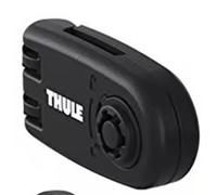 Serratura a cilindro in plastica Thule Nero