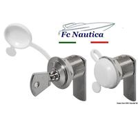 SERRATURA A CILINDRO INOX 35MM + CHIAVE YALE