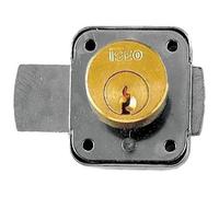 Serratura a Cilindro per Antine 107214 Iseo Ottone Mm 40 Cilindro Mm 22X20