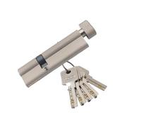 Serratura a cilindro per porte, Serratura a cilindro for porta in PVC, nucleo eccentrico in lega di alluminio e ottone, diverse dimensioni(55x30t)