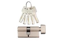 Serratura a cilindro, serratura a cilindro europeo Cilindro Serratura Cilindro for Interni Camera da Letto Soggiorno Maniglia Serratura Ottone Serratura di Sicurezza Nucleo Porta(60mmz 30 and 30mm)