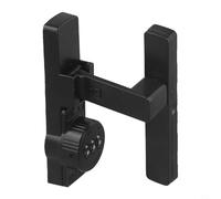 Serratura a combinazione con codice a 3 cifre per porte scorrevoli, struttura in lega di zinco offre sicurezza e protezione della privacy di lunga durata (nero)