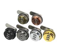 Serratura a combinazione con codice a 3 cifre Serrature con password in lega di zinco Camma di automazione domestica di sicurezza 1 pezzo(20mm red)